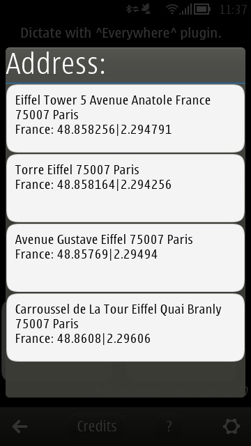 Screenshot, Dictate