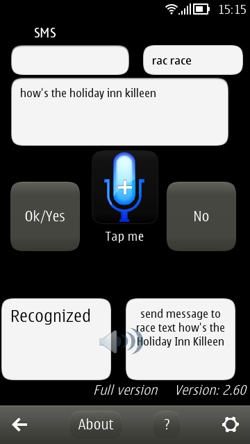 Dictate screenshot