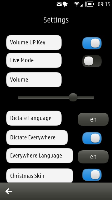 Dictate screenshot
