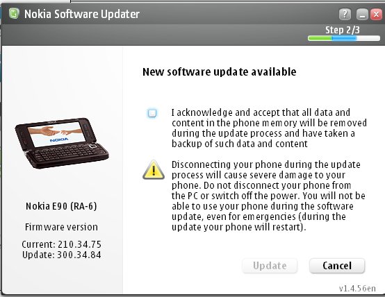 Firmware update