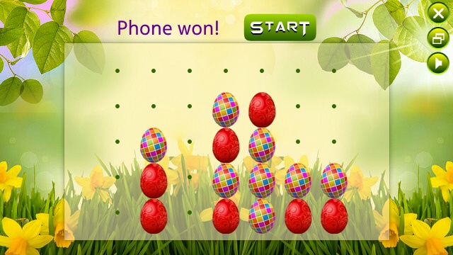 Screenshot, Four Easter Eggs