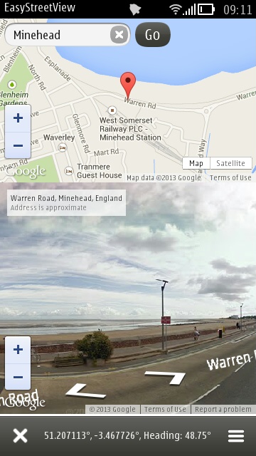 Screenshot, EasyStreetView