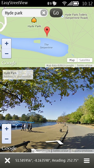 Screenshot, EasyStreetView