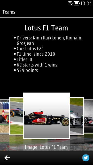 Screenshot, F1uptodate