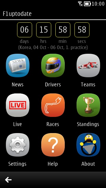 f1uptodate screenshot