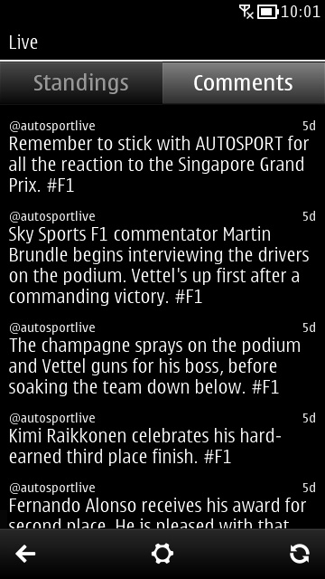 f1uptodate screenshot