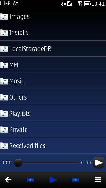 FilePLAY screenshot