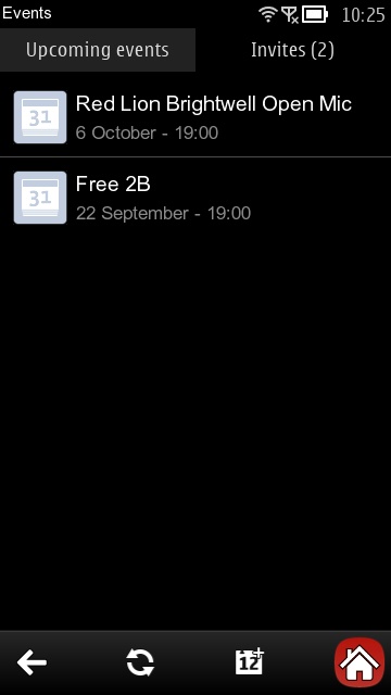 Screenshot, fMobi