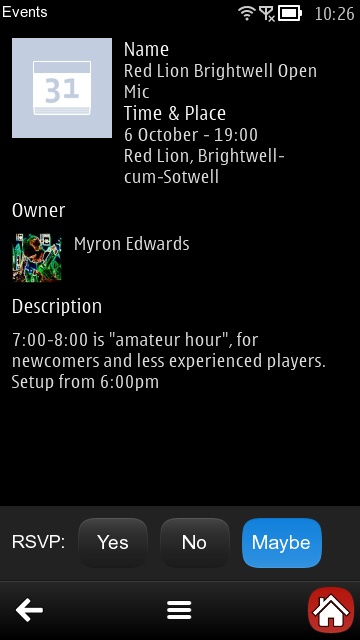 Screenshot, fMobi