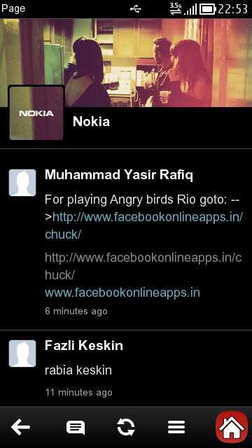 Screenshot, fMobi 3