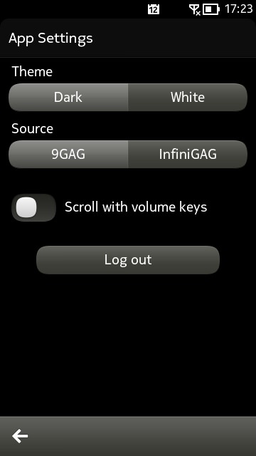 Screenshot, GagBook