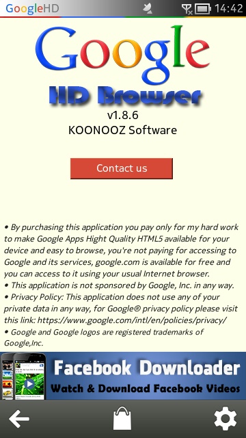 Screenshot, Google HD