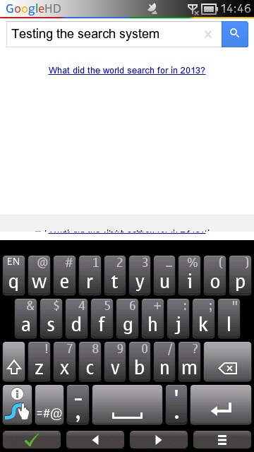 Screenshot, Google HD