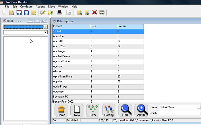 HanDBase Desktop v4