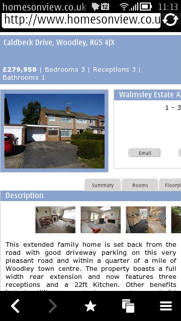 HomeFinder screenshot