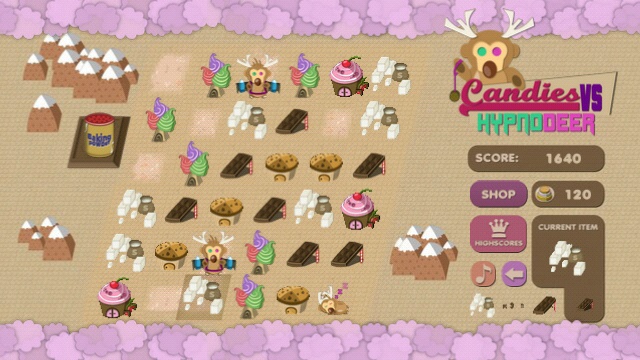 Screenshot, Candies vs Hypnodeer