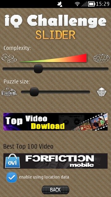 Screenshot, IQ Challenge