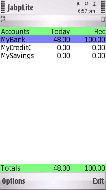 JabpLite screenshot