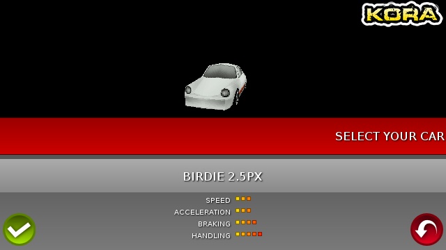 Screenshot, K.O. Racing 3D
