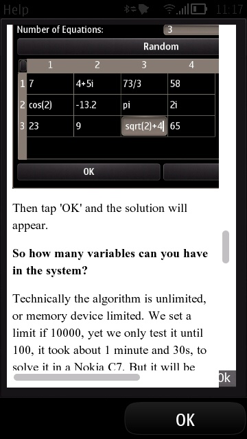 Screenshot, MathGraphica3D