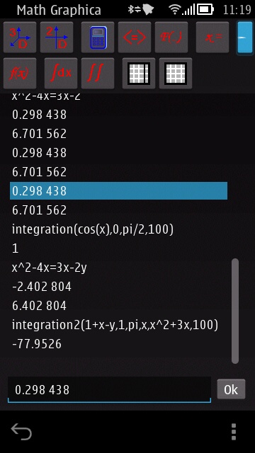 Screenshot, MathGraphica3D