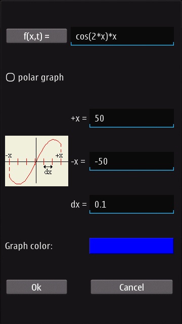 Screenshot, MathGraphica3D