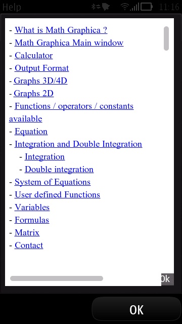 Screenshot, MathGraphica3D