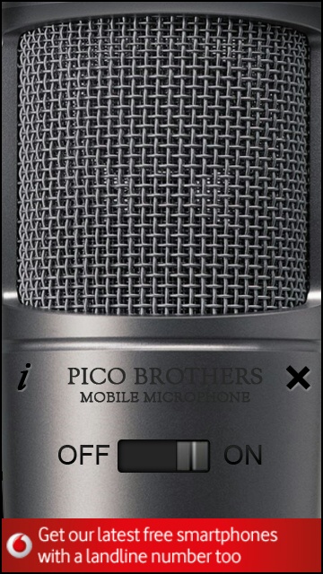 Mobile Microphone screenshot