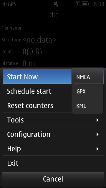 Screenshot, MrGPS