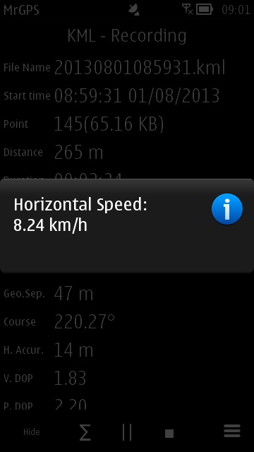 Screenshot, MrGPS