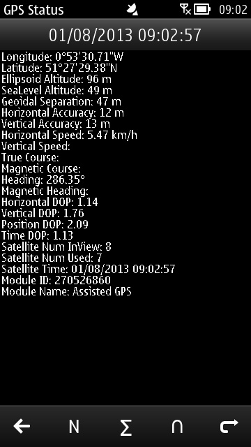 Screenshot, MrGPS