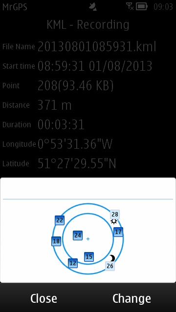 Screenshot, MrGPS