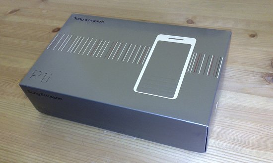 Unboxing the Sony Ericsson P1i