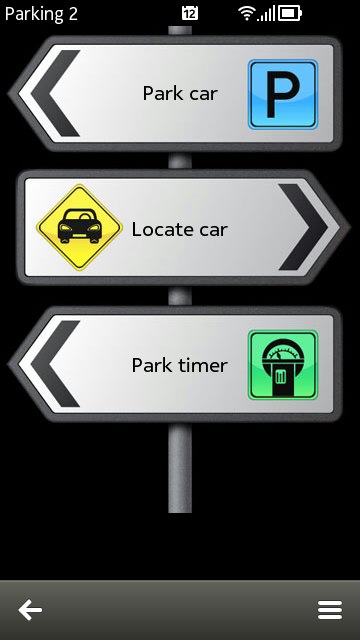 Parking screenshot