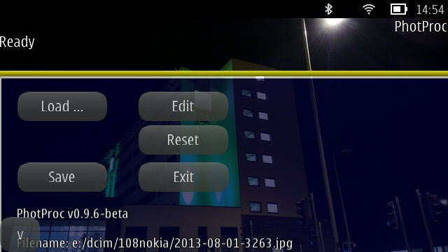 PhotProc screenshot
