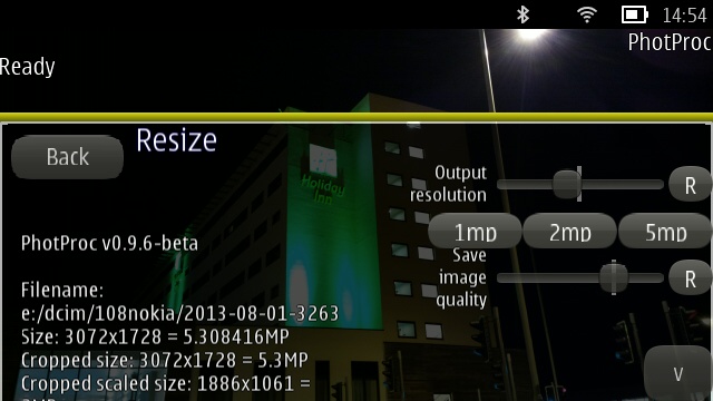 PhotProc screenshot