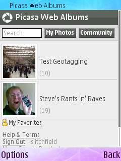 Google Picasa for S60
