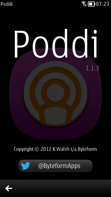Screenshot, Poddi