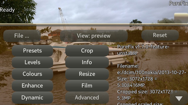 Screenshot, PureFix
