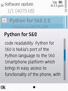 Screenshot from N86