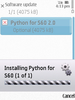Screenshot from N86