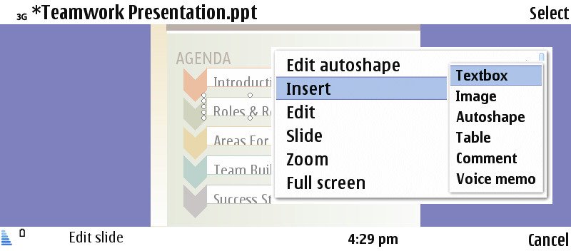 Quickoffice 6.0 screenshot