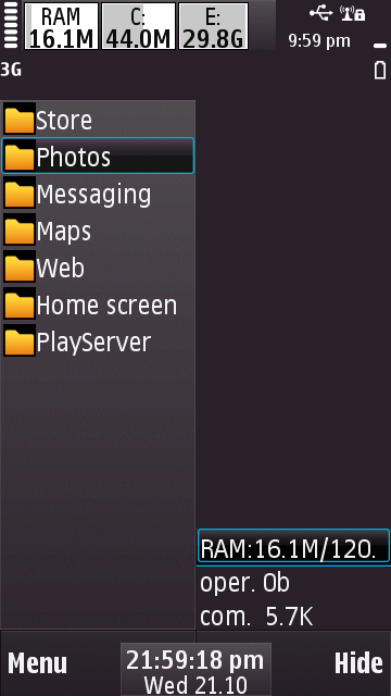 Screenshot. v20