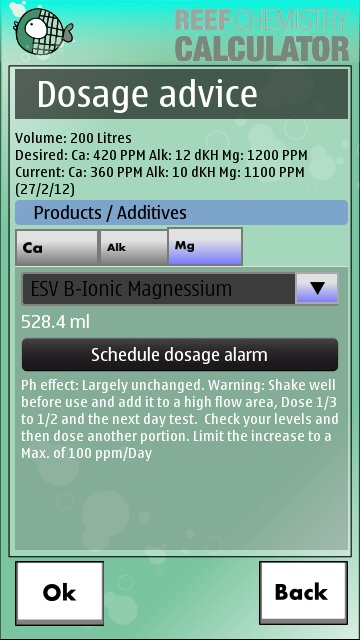 ReefLog screenshot