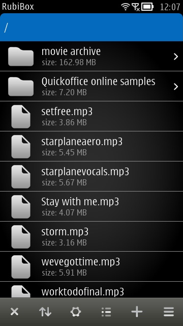 Screenshot, RubiBox