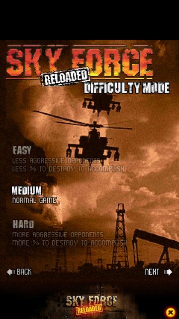 Screenshot, Sky Force Reloaded