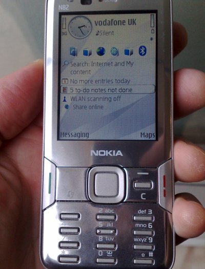 N82 with Silvery theme