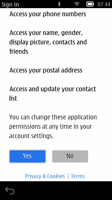Screenshot, SkyDrive upload facility