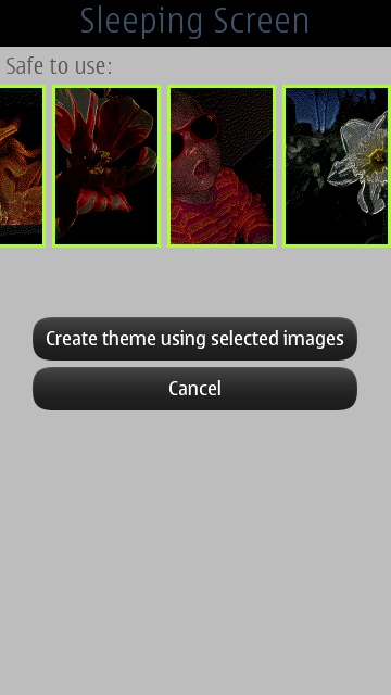 Screenshot, Nokia Sleeping Screen tutorial