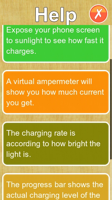 Solar Charger screenshot